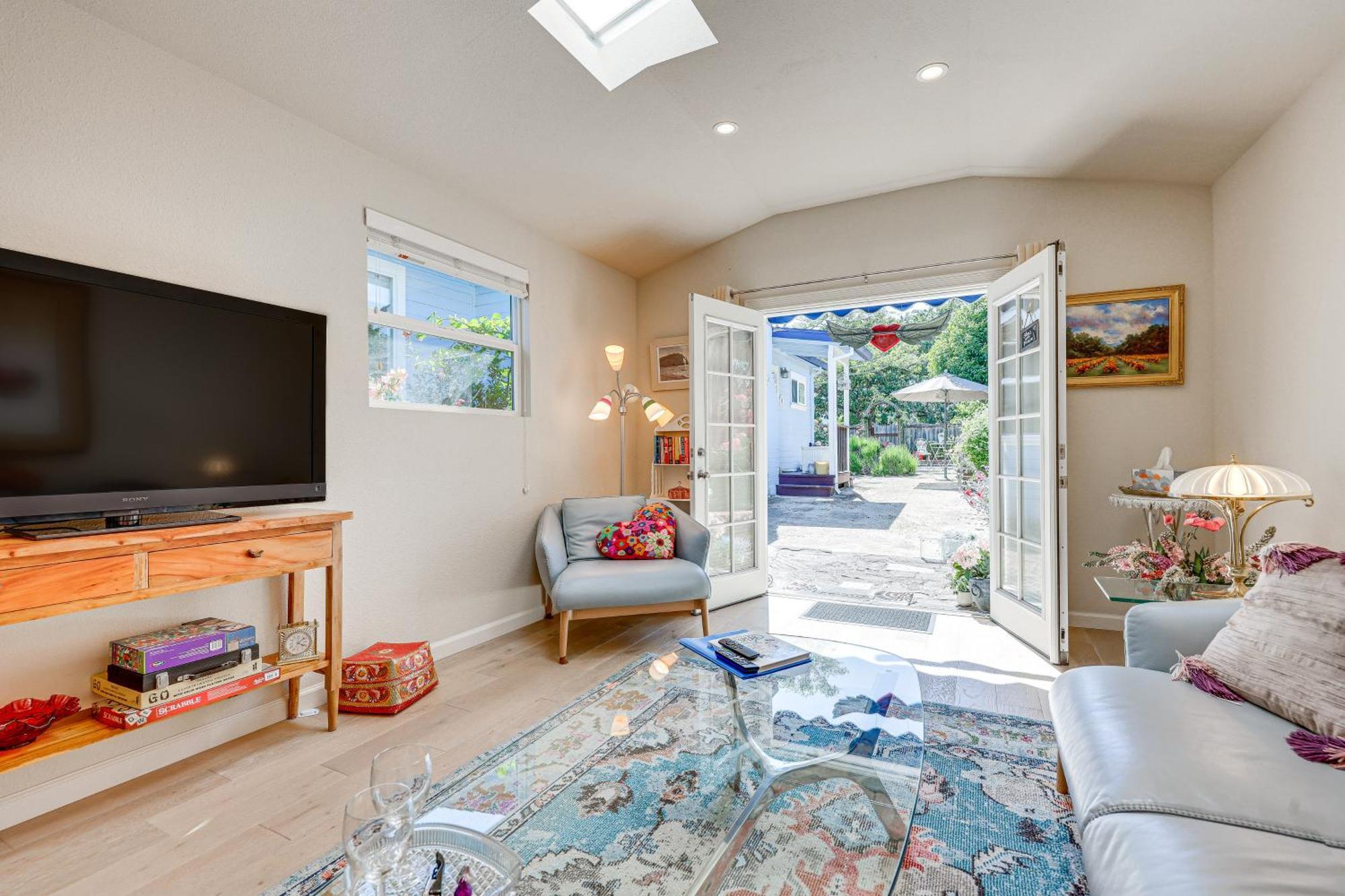 Romantic Casita With Garden And Deck 2 Miles To Plaza! Sonoma Dış mekan fotoğraf
