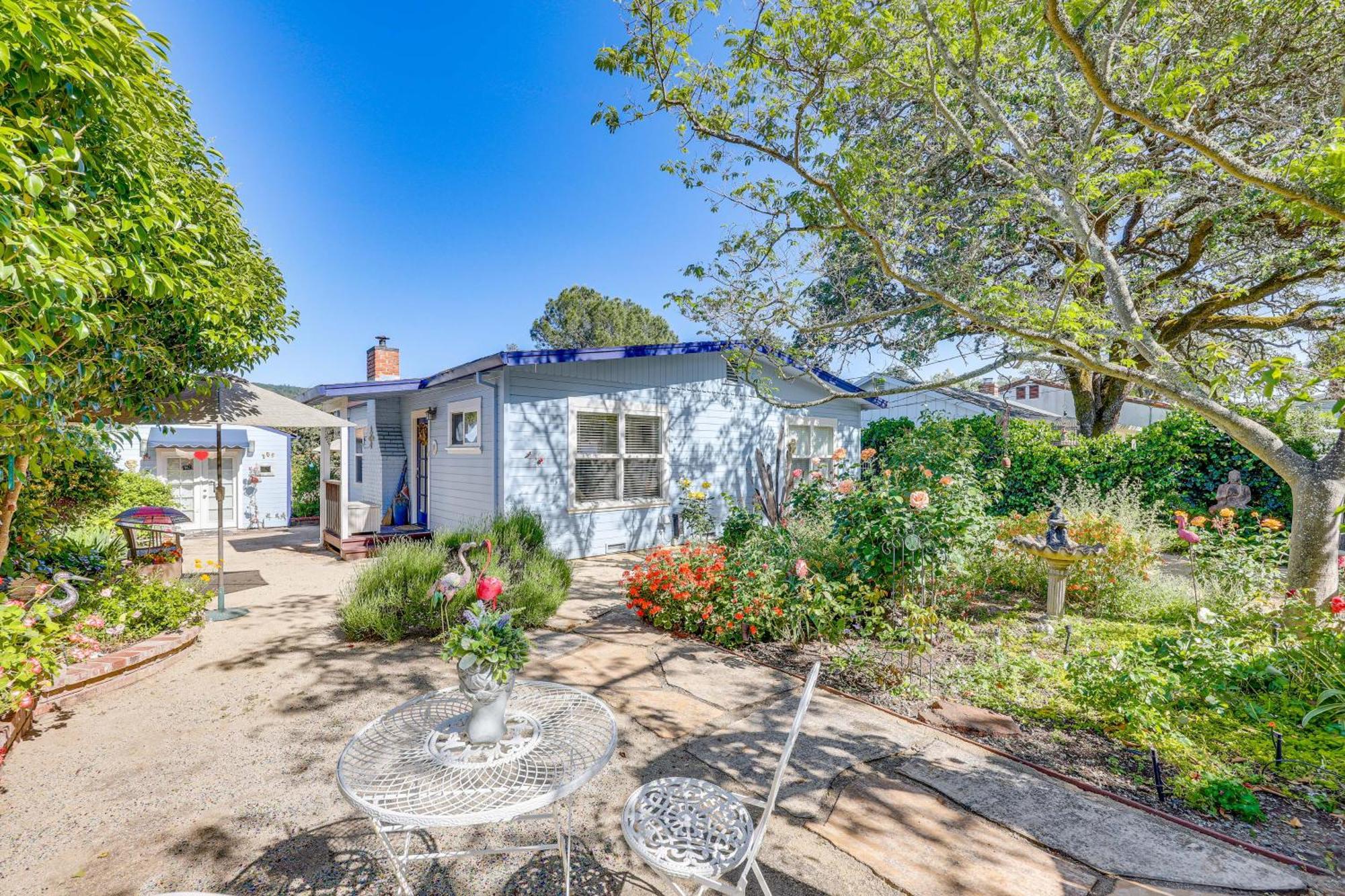 Romantic Casita With Garden And Deck 2 Miles To Plaza! Sonoma Dış mekan fotoğraf